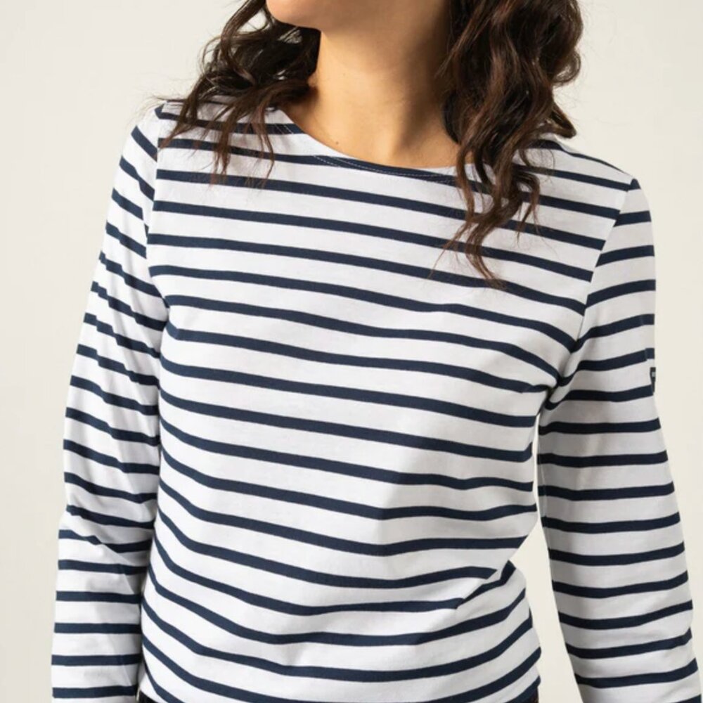 Saint James L'Atelier Classic French Breton T-Shirt
